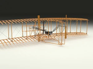 wright flyer 3D Model