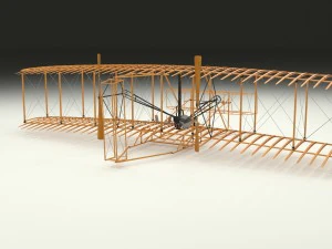 wright flyer 3D Model