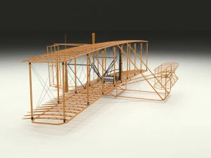 wright flyer 3D Model
