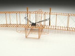 wright flyer 3D Model