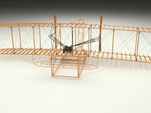 wright flyer 3D Model