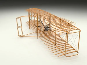 wright flyer 3D Model