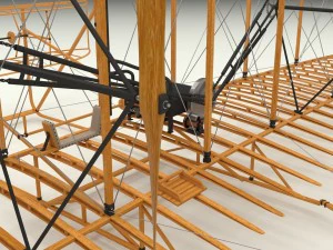 wright flyer 3D Model