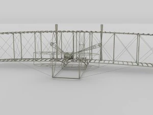 wright flyer 3D Model