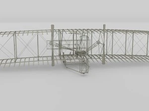 wright flyer 3D Model