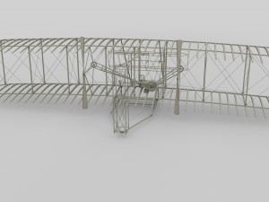 wright flyer 3D Model