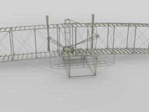 wright flyer 3D Model