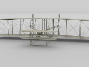 wright flyer 3D Model