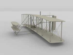 wright flyer 3D Model