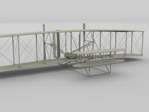 wright flyer 3D Model