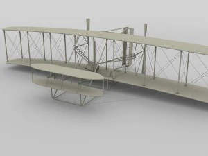 wright flyer 3D Model