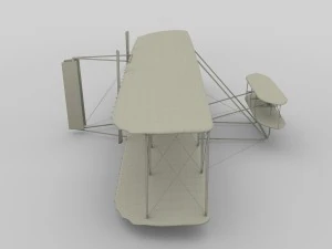 wright flyer 3D Model