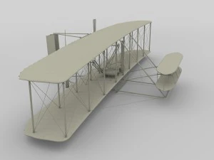 wright flyer 3D Model