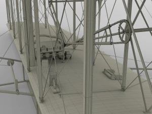 wright flyer 3D Model