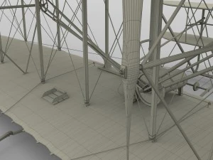 wright flyer 3D Model