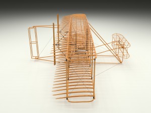 rigged wright flyer Modelo 3D