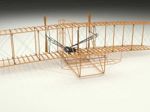 仕組まれたライトのフライヤー 3Dモデル