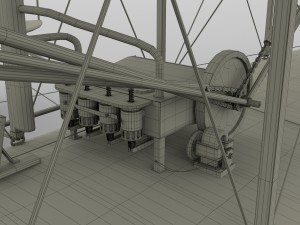 rigged wright flyer Modelo 3D