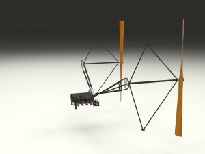 wright flyer propulsion Modello 3D
