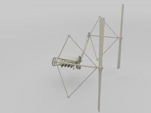 wright flyer propulsion Modello 3D
