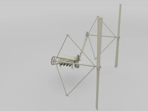 wright flyer propulsion 3D Model