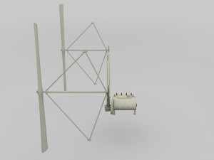 wright flyer propulsion Modello 3D
