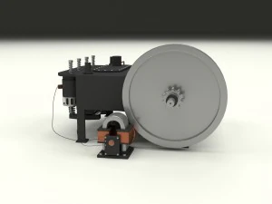 Райт флаер двигатель 3D Модель