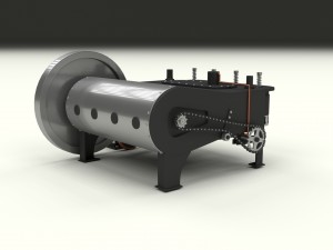 wright flyer engine Modelo 3D