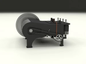 Райт флаер двигатель 3D Модель