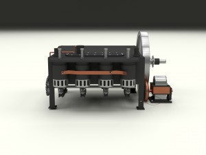 wright flyer engine Modelo 3D