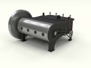 wright flyer engine Modelo 3D