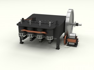 wright flyer engine Modelo 3D