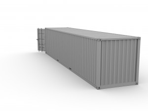 shipping container evergreen Modelo 3D