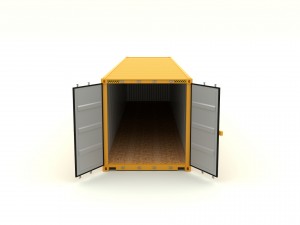 shipping container hapag lloyd 3D मॉडल