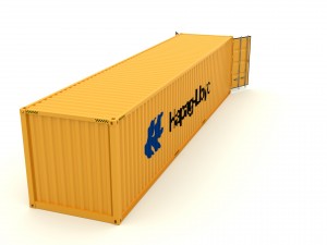 shipping container hapag lloyd 3D मॉडल