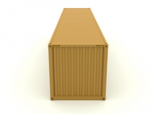 shipping container msc 3D 模型