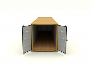 shipping container msc 3D 模型