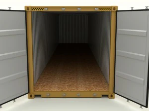 shipping container msc 3D Model