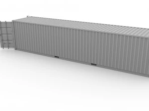 shipping container msc 3D Model