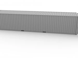 shipping container msc 3D Model