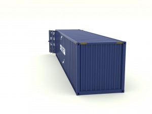shipping container cma cgm 3D Model