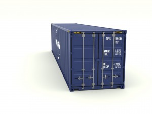 shipping container cma cgm 3D Model