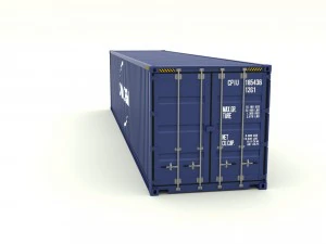 shipping container cma cgm 3D Model