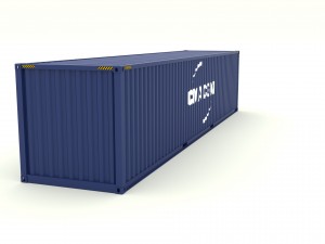 shipping container cma cgm 3D Model
