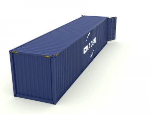 shipping container cma cgm 3D Model