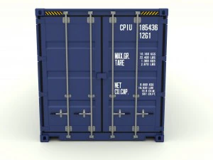 shipping container cma cgm 3D Model