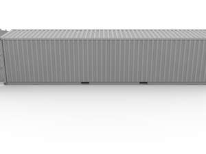 shipping container cma cgm 3D Model