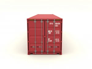 shipping container hamburg sud 3D Model