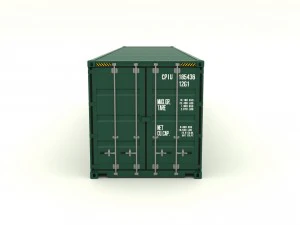shipping container china shipping 3D Model