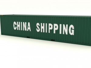 shipping container china shipping 3D Модель